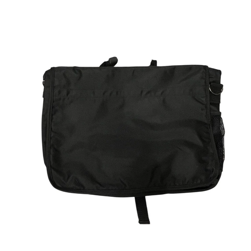 Coca-Cola Messenger Bag Black Red Logo Laptop Briefcase Golden Pacific 7023K NEW